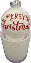 Shatterproof Personalized Christmas Baubles - Glitter