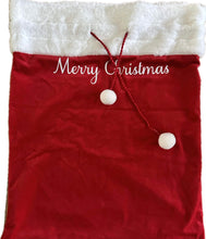 Personalised Plush Santa Sacks